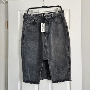 Velvet Heart Black Pencil Skirt Elegant Tailored Fit